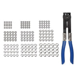 Maxbell 180x Single Ear Hose Clamp Assortment Adjustable Cinch Clamps for Cable Home