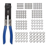 Maxbell 180x Single Ear Hose Clamp Assortment Adjustable Cinch Clamps for Cable Home