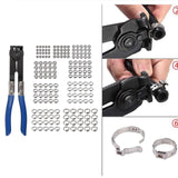 Maxbell 180x Single Ear Hose Clamp Assortment Adjustable Cinch Clamps for Cable Home