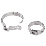 Maxbell 180x Single Ear Hose Clamp Assortment Adjustable Cinch Clamps for Cable Home