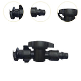 Maxbell 100Pcs Drip Irrigation Tubing Coupling Fittings Practical Drip Nut Lock