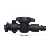 Maxbell 100Pcs Drip Irrigation Tubing Coupling Fittings Practical Drip Nut Lock