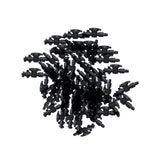Maxbell 100Pcs Drip Irrigation Tubing Coupling Fittings Practical Drip Nut Lock
