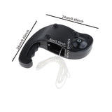 Maxbell Patio Umbrella Accessory Sturdy Parasol Shaker Armrest for Beach Deck Picnic Black