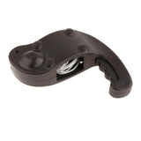 Maxbell Patio Umbrella Accessory Sturdy Parasol Shaker Armrest for Beach Deck Picnic Brown