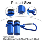 Maxbell Tall Stair Gauges Framing Square Stops for Stair Layout Rafter Layout Square blue