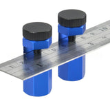 Maxbell Tall Stair Gauges Framing Square Stops for Stair Layout Rafter Layout Square blue