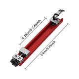 Maxbell Adjustable Cutting Machine Base Guide Circular Saw Milling Positioning Clamp S