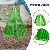 Maxbell Plant Protectors Garden Accessories Frost Freeze Protection Bell Jar Cloches 10 Pieces