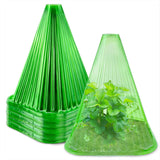 Maxbell Plant Protectors Garden Accessories Frost Freeze Protection Bell Jar Cloches 10 Pieces