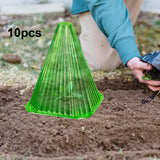 Maxbell Plant Protectors Garden Accessories Frost Freeze Protection Bell Jar Cloches 10 Pieces