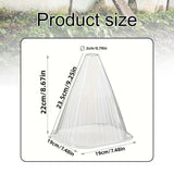 Maxbell Plant Protectors for Outdoors Frost Freeze Multifunctional Plant Bell Covers 10 Pieces