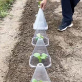 Maxbell Plant Protectors for Outdoors Frost Freeze Multifunctional Plant Bell Covers 50 Pieces