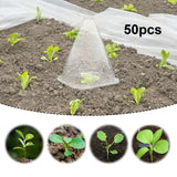 Maxbell Plant Protectors for Outdoors Frost Freeze Multifunctional Plant Bell Covers 50 Pieces