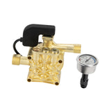 Maxbell 220V Pressure Washer Water Pump Head Assembly Household Car Washer Pump Head Style A