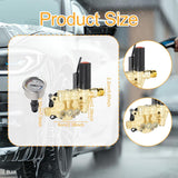 Maxbell 220V Pressure Washer Water Pump Head Assembly Household Car Washer Pump Head Style B