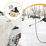 Maxbell 220V Pressure Washer Water Pump Head Assembly Household Car Washer Pump Head Style C