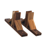 Maxbell 2Pcs Fence Base Outdoor Shelves Fencing Supplies Shelf Dog Gate Support Feet S