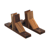 Maxbell 2Pcs Fence Base Outdoor Shelves Fencing Supplies Shelf Dog Gate Support Feet M