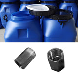 Maxbell Reducer Pipe Extension Connector Sturdy for Syrup Bucket NPT Reducer Adapter 0.25in Internal