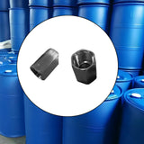 Maxbell Reducer Pipe Extension Connector Sturdy for Syrup Bucket NPT Reducer Adapter 0.25in Internal