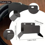 Maxbell Garden Hose Holder Metal Outdoor Storage Rack for Farmyard Planting Watering