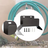 Maxbell Garden Hose Holder Metal Outdoor Storage Rack for Farmyard Planting Watering