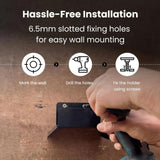 Maxbell Garden Hose Holder Metal Outdoor Storage Rack for Farmyard Planting Watering