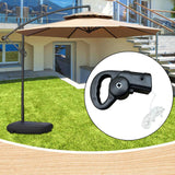 Maxbell Umbrella Hand Crank Handle Versatile Heavy Duty for Courtyard Outdoor Picnic