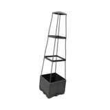 Maxbell Tomato Planter Box with Trellis Tomato Cage for Courtyard Greenhouse Balcony 3 Tier