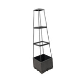 Maxbell Tomato Planter Box with Trellis Tomato Cage for Courtyard Greenhouse Balcony 3 Tier