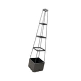 Maxbell Tomato Planter Box with Trellis Tomato Cage for Courtyard Greenhouse Balcony 4 Tier