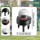 Maxbell 5Pcs Primer Bulbs Professional Replacement for Weedeater Lawn Mower Chainsaw