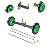 Maxbell Undercarriage Pressure Washer Attachment Car Wash Water Broom for Deck Truck
