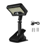 Maxbell Clip on Outdoor Solar Light Decor Courtyard Light for Patio Driveway Walkway Warm Light