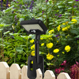 Maxbell Clip on Outdoor Solar Light Decor Courtyard Light for Patio Driveway Walkway Warm Light