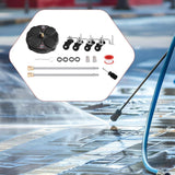 Maxbell Pressure Washer Surface Cleaner Heavy Duty 13'' for Sidewalks Pathway Garden