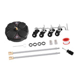 Maxbell Pressure Washer Surface Cleaner Heavy Duty 13'' for Sidewalks Pathway Garden