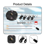 Maxbell Pressure Washer Surface Cleaner Heavy Duty 13'' for Sidewalks Pathway Garden