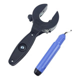 Maxbell Ratcheting Tubing Cutter Fits 8-29mm Hand Tool for Home Working Tight Space