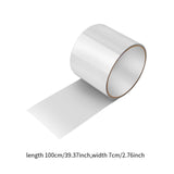 Maxbell Inflatable Pool TPU Repairing Patch Roll Highly Stretchy for Canvas, Awnings 7cmx100cm