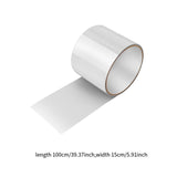 Maxbell Inflatable Pool TPU Repairing Patch Roll Highly Stretchy for Canvas, Awnings 15cmx100cm