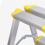Maxbell Step Ladder 3 Step Stool Kitchen Nonslip Supermarkets Adults Foldable Ladder