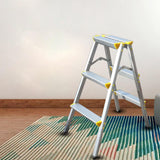 Maxbell Step Ladder 3 Step Stool Kitchen Nonslip Supermarkets Adults Foldable Ladder