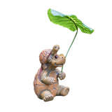 Maxbell Turtle Shaped Statue Decorative Handmade Ornament for Garden Yard Countertop