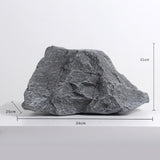 Maxbell Imitation Rock Foam Crafts Portable Natural Texture for Garden Balcony Porch