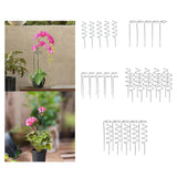 Maxbell Climbing Plant Stakes Rack Reusable Tomato Twist Stakes for Lawn Yard Indoor Spiral 5pcs