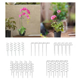 Maxbell Climbing Plant Stakes Rack Reusable Tomato Twist Stakes for Lawn Yard Indoor Spiral 5pcs