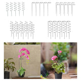 Maxbell Climbing Plant Stakes Rack Reusable Tomato Twist Stakes for Lawn Yard Indoor Spiral 5pcs
