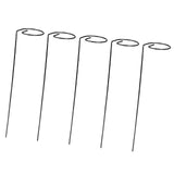 Maxbell Climbing Plant Stakes Rack Reusable Tomato Twist Stakes for Lawn Yard Indoor Straight 5pcs